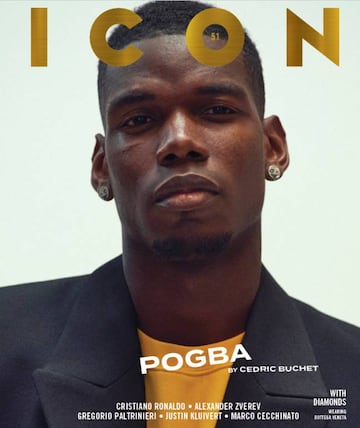 Pogba, en la portada de ICON Italia.