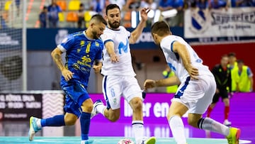 Resumen y resultado del Servigroup Pe?¨ªscola - Movistar Inter, en directo: semifinal de Copa del Rey de f¨²tbol sala hoy, en vivo