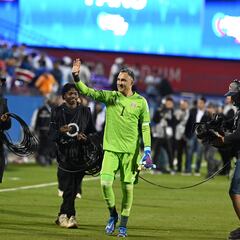 Los números de Keylor Navas con Costa Rica