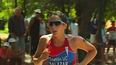 Macarena Salazar, ya es cuarta a nivel nacional en triatl&oacute;n. Tiene s&oacute;lo 20 a&ntilde;os. 