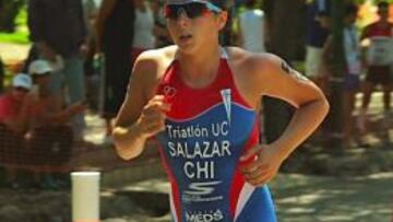 Macarena Salazar, ya es cuarta a nivel nacional en triatl&oacute;n. Tiene s&oacute;lo 20 a&ntilde;os. 