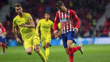 Morata se fue lesionado; se espera que esté en Barcelona