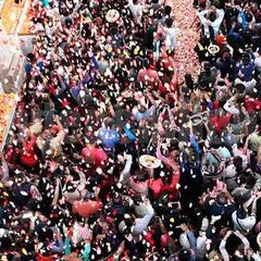 Domingo de Resurrección: Lluvia de pétalos en el Mineral del Chico; 150 años de tradición