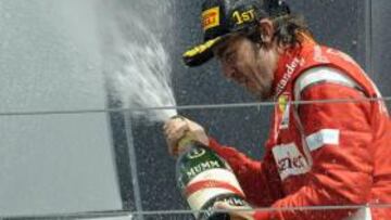 Alonso: "Ahora les sacamos 20" y antes íbamos atrás"