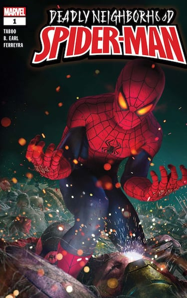 Deadly Neighborhood SpiderMan is the darkest version of the character, created by Taboo of the Black Eyed Peas