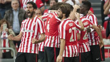 PARTIDO PRIMERA DIVISION ATHLETIC DE BILBAO - REAL SOCIEDAD ALEGRIA RAUL GARCIA