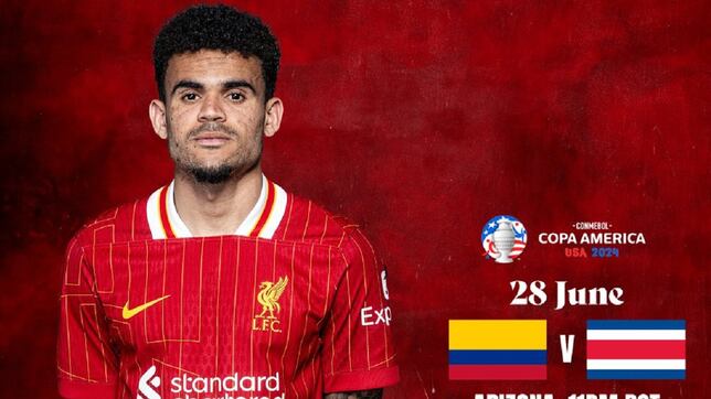 Liverpool motiva a Luis Díaz antes de enfrentar a Costa Rica