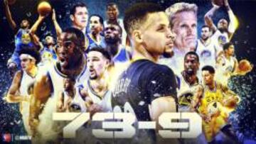 73-9: Golden State Warriors cambia la historia de la NBA