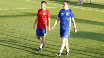 Gayá trabaja al margen antes de viajar a San Marino