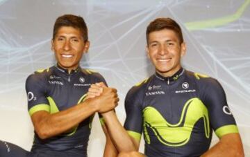 Los hermanos Quintana, Nairo y Dayer. 