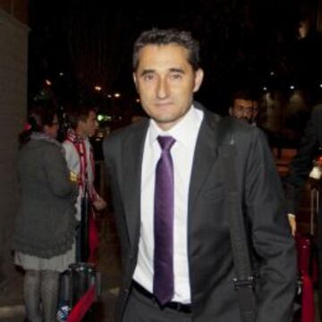 DE VUELTA. Valverde regresó ayer a Valencia y hoy lo hará a Mestalla donde firmó una gran remontada tras ser cesado Pellegrino, aunque no se consiguió la clasificación para la Champions.