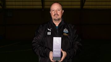 Benítez, mejor entrenador de la Premier en noviembre