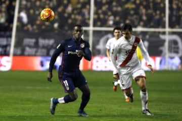 Jackson Martínez volvió a jugar  con el Atlético de Madrid en la victoria 2-0 sobre el Rayo 