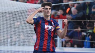 Gonzalo Melero, jugador del Huesca