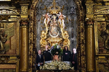 El Unicaja de M¨¢laga celebra su segundo t¨ªtulo de la BCL (Basketball Champions League) en La Parroquia, Bas¨ªlica y Real Santuario de Santa Mar¨ªa de la Victoria y de la Merced.