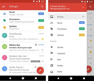 Gmail Go, la app nueva de correo electrónico de Google ya está disponible