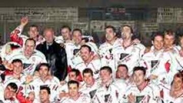 <b>YA LE GANÓ EN LA COPA DEL REY.</b> Los jugadores del Club Hielo Jaca 2010 ya vencieron al Barcelona en la pasada edición de la Copa del Rey por 5-2.