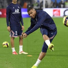 Mbappé, baja para el partido del Lille