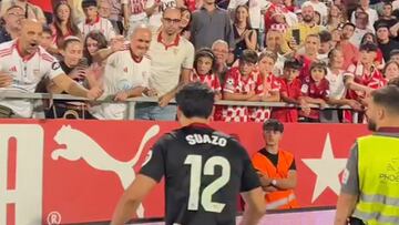 Este gesto de Gabriel Suazo saca aplausos en España: ¡emoción total del chileno!