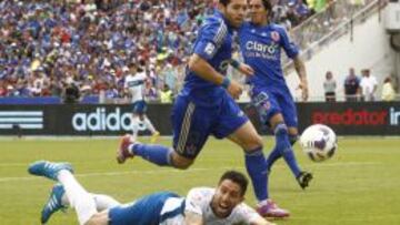 José Rojas no quiere pensar en un posible definición ante Colo Colo.