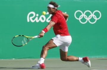 El heroico partido de Rafa Nadal ante Nishikori en imágenes