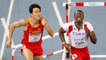 Robles, descalificado por obstruir a Liu Xiang