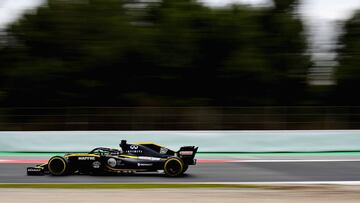 Hulkenberg, en Montmeló.