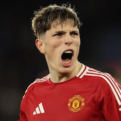 El show de Garnacho y Bruno