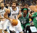 Love, Pekovic y Ricky Rubio dan la victoria a los Timberwoles
