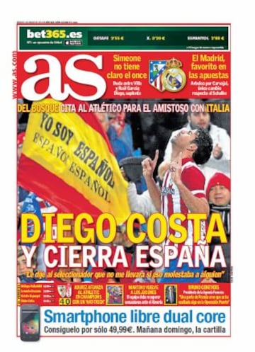 Las portadas de AS de marzo