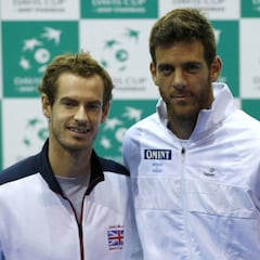 Murray y Del Potro, igual que los JJOO de Río de Janeiro