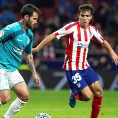 Con Manu Sánchez, Simeone ha hecho debutar ya a 30 canteranos