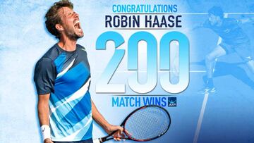 Haase, victoria 200 y paliz¨®n a Chung; Raonic bate a Dimitrov