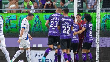 during the game Mazatlan FC vs Monterrey, corresponding to Round 03 of the Torneo Apertura 2023 of the Liga BBVA MX, at El Kraken Stadium, on July 14, 2023.
<br><br>
durante el partido Mazatlan FC vs Monterrey, correspondiente a la Jornada 03 del Torneo Apertura 2023 de la Liga BBVA MX, en el Estadio El Kraken, el 14 de Julio de 2023.
