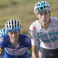 Los españoles en la Vuelta: De la Cruz y Herrada destacan en Oiz