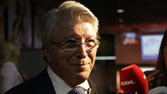 El presidente del Atl&eacute;tico de Madrid, Enrique Cerezo, ha negado que el futuro de Antoine Griezmann, quien s&oacute;lo &quot;est&aacute; deseando jugar el Mundial&quot;, inquiete a la entidad &#039;colchonera&#039;, a&ntilde;adiendo que los aficiona