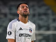 Futbol, Colo Colo vs Atletico Bucaramanga.
Fase de grupos, Copa Libertadores 2025.
El jugador de Colo Colo Mauricio Isla es fotografiado durante el partido de copa libertadores por el grupo E contra Atletico Bucaramanga disputado en el estadio Monumental en Santiago, Chile.
29/05/2025
Jonnathan Oyarzun/Photosport
Football, Colo Colo vs Atletico Bucaramanga.
Group stage, Copa Libertadores 2025.
Colo Colo’s player Mauricio Isla is pictured during the copa libertadores match for group E against Atletico Bucaramanga at the Monumental stadium in Santiago, Chile.
29/05/2025
Jonnathan Oyarzun/Photosport