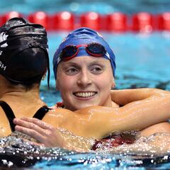 Ledecky se apodera de un récord mundial de Mireia Belmonte