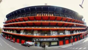 En Mestalla solamente quedan 500 entradas de Tribuna