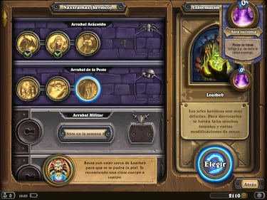 Hearthstone: La Maldición de Naxxramas, Impresiones Ala 2