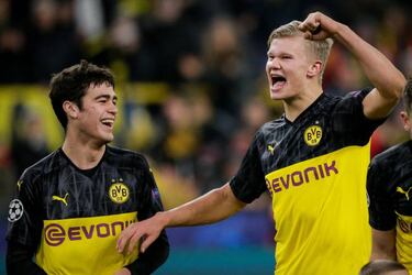 Dortmund's golden boys: Reyna, Haaland and Sancho