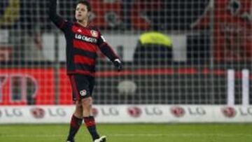 Chicharito aspira al mejor gol de la Bundesliga... hasta ahora