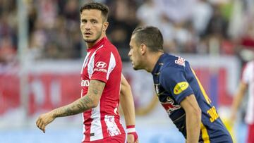 27/07/21 PRETEMPORADA 2021 - 2022
PARTIDO AMISTOSO
ESTADIO RED BULL ARENA SALZBURGO AUSTRIA
FC SALZBURGO - ATLETICO DE MADRID
SAUL ÑIGUEZ