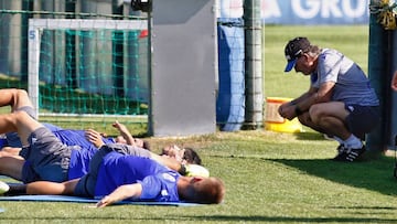 Anquela es consciente de que empieza a estar cuestionado