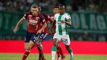 Imágenes del clásico paisa entre Independiente Medellín y Atlético Nacional en el Atanasio Girardot, por la jornada 17 de la Liga BetPlay I-2023.