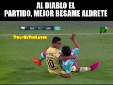 Los memes del Santos-América