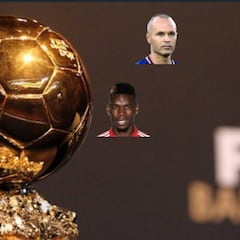 Un gran XI de las ausencias en la nominación al Balón de Oro