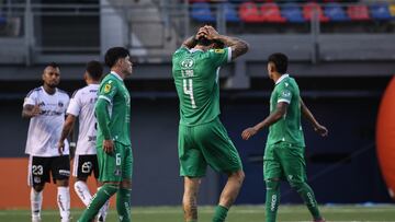 Futbol, Audax Italiano vs Colo Colo
Fecha 6, Liga de primera 2026.
El jugadores de Audax Italiano se lamentan luego de la derrota contra Colo Colo luego del partido de la liga de primera disputado en el estadio Bicentenario de La Florida, Chile.
7/3/2026
Diego Martin /Photosport
Football, Audax Italiano vs Colo Colo
6th turn, 2026 First division league.
Audax Italiano’s players reacts loosing against Colo Colo after a first division match at the Bicentenario stadium in La Florida, Chile.
7/3/2026
Diego Martin/Photosport