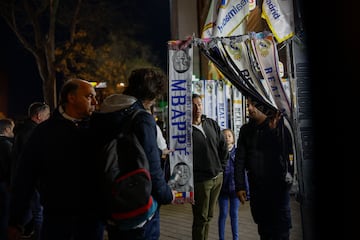 Scarves with Kylian Mbappé's face on are already on sale in Madrid.