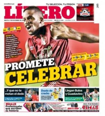 Portadas de la prensa mundial